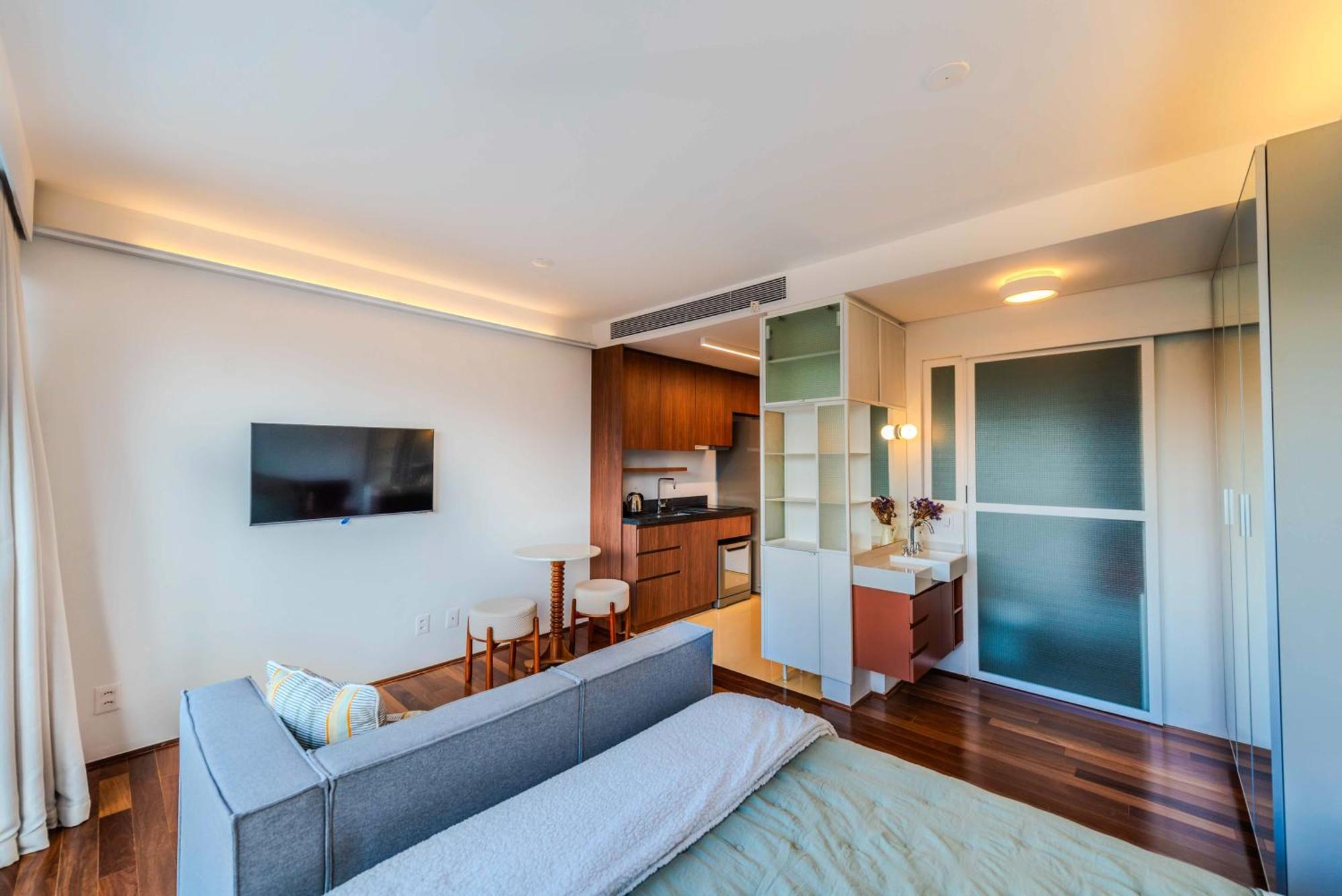 Apartamento Pop Grafite 508 - Em Pinheiros Com Piscina E Coworking *