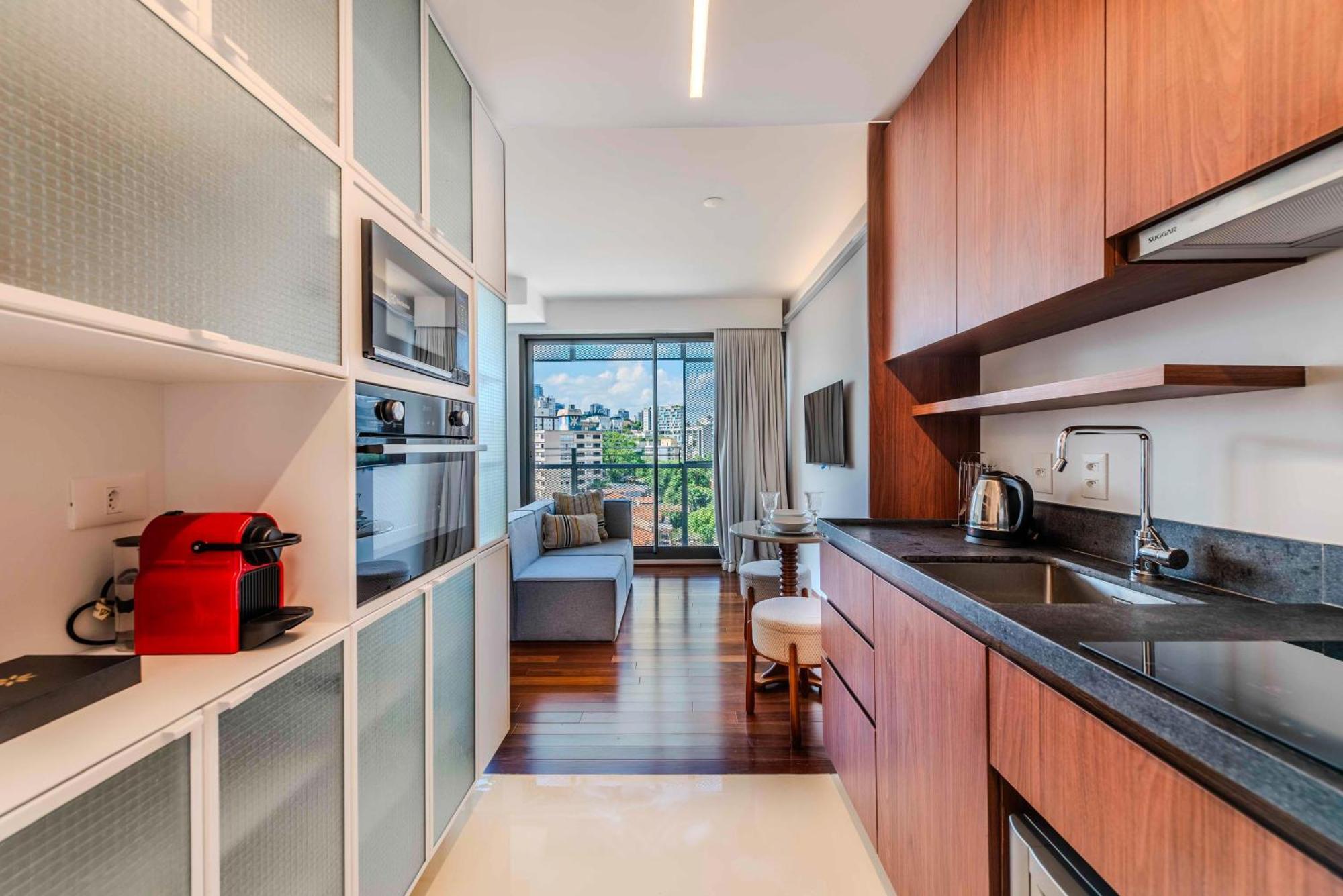 Apartment Pop Grafite 508 - Em Pinheiros Com Piscina E Coworking *