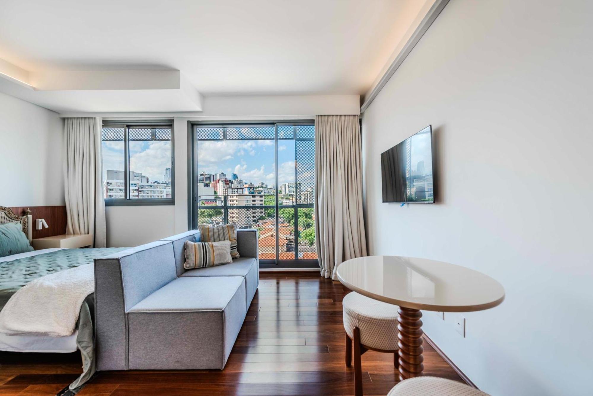Apartamento Pop Grafite 508 - Em Pinheiros Com Piscina E Coworking São Paulo