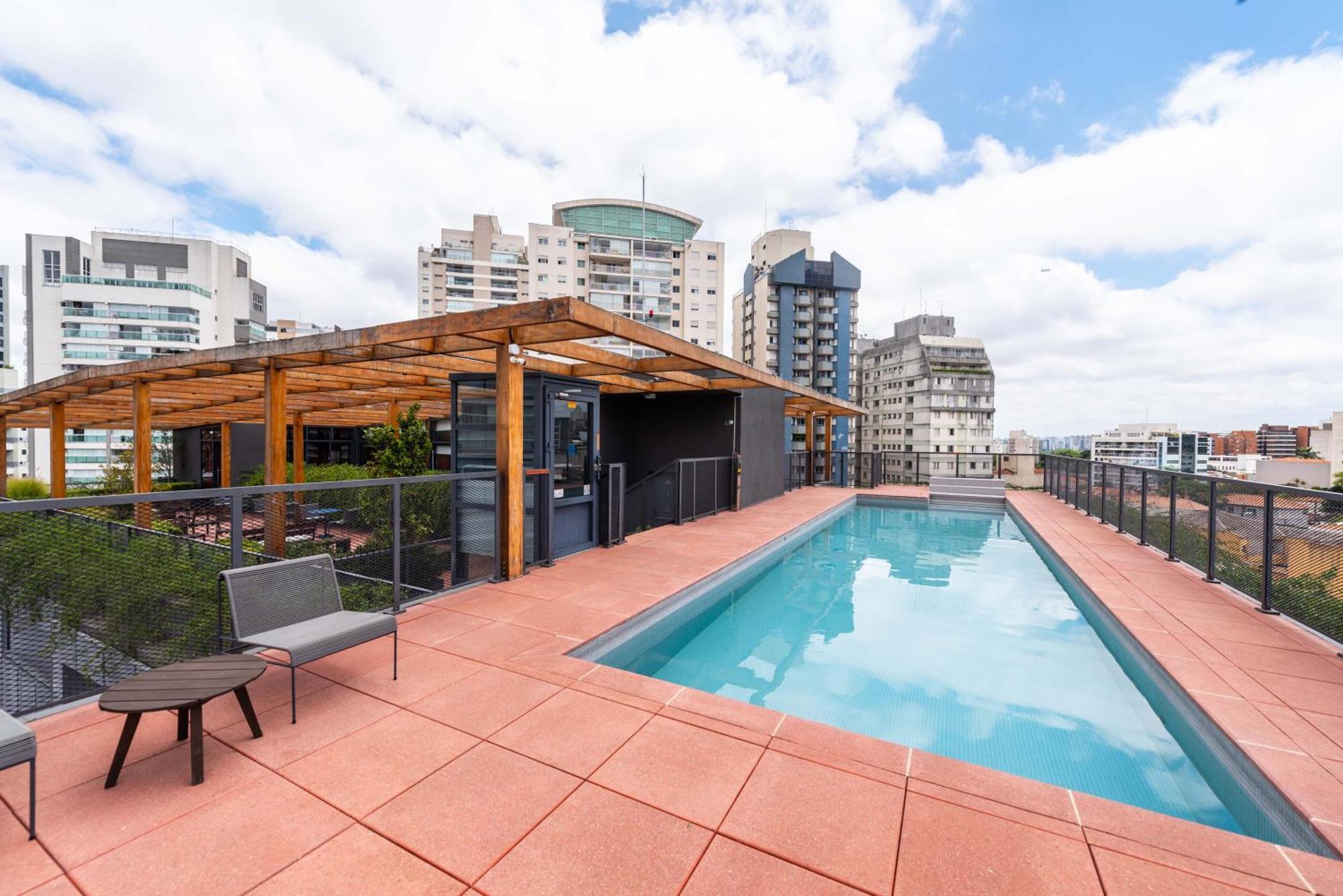 Pop Grafite 508 - Em Pinheiros Com Piscina E Coworking Apartamento