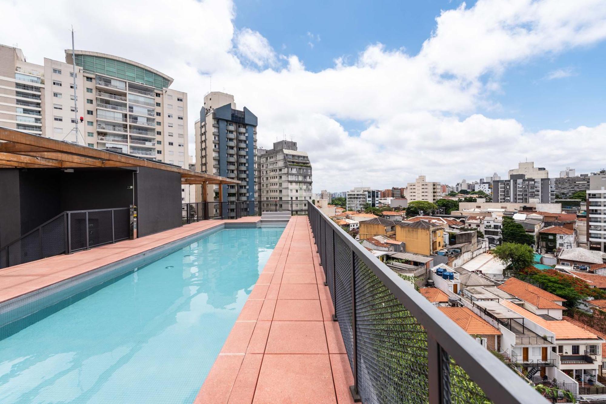 Pop Grafite 508 - Em Pinheiros Com Piscina E Coworking Apartment Sao Paulo