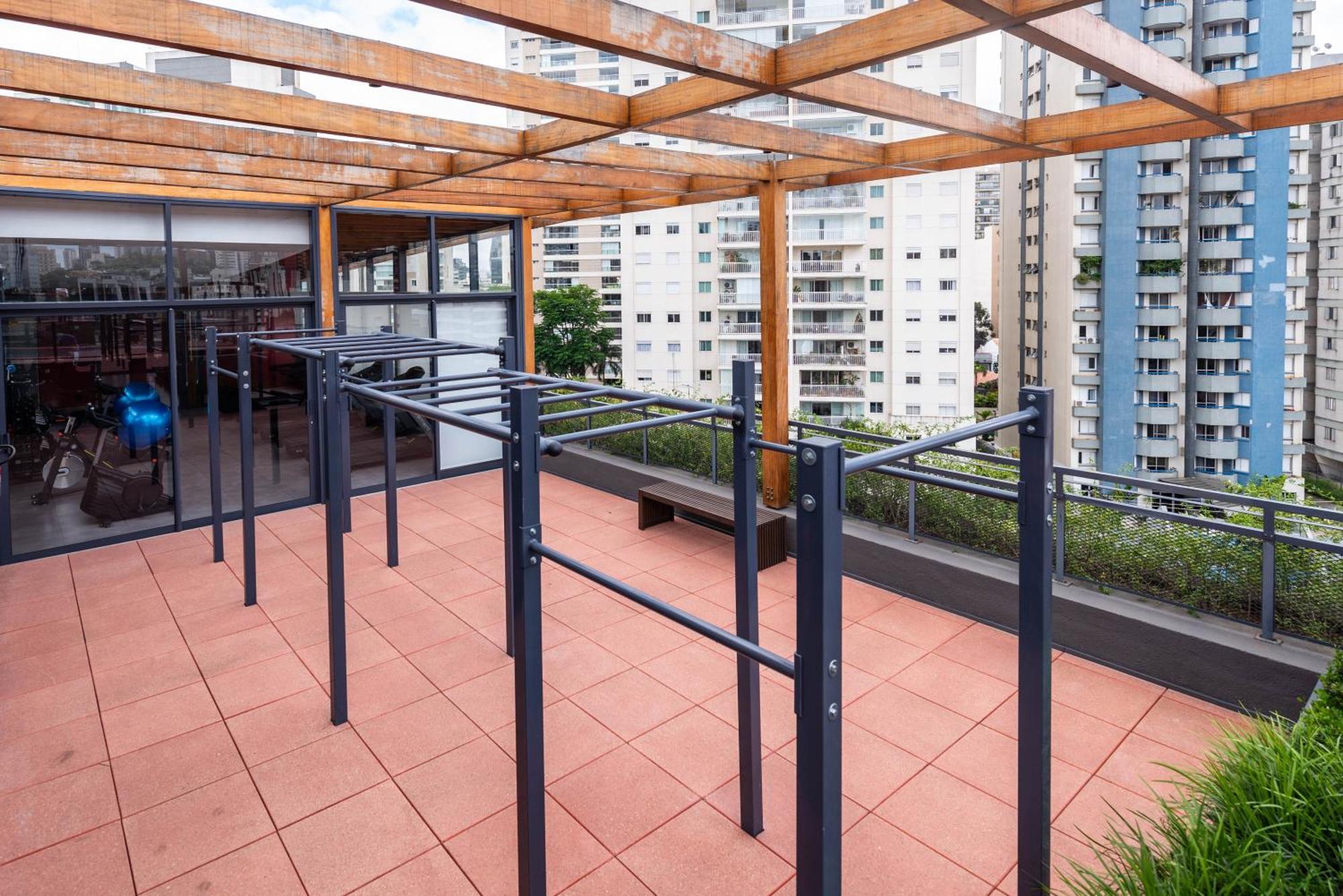Apartment Pop Grafite 508 - Em Pinheiros Com Piscina E Coworking Sao Paulo